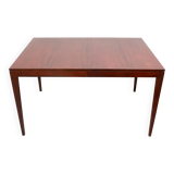 Salle à manger extensible des années 1960 en palissandre, restaurée