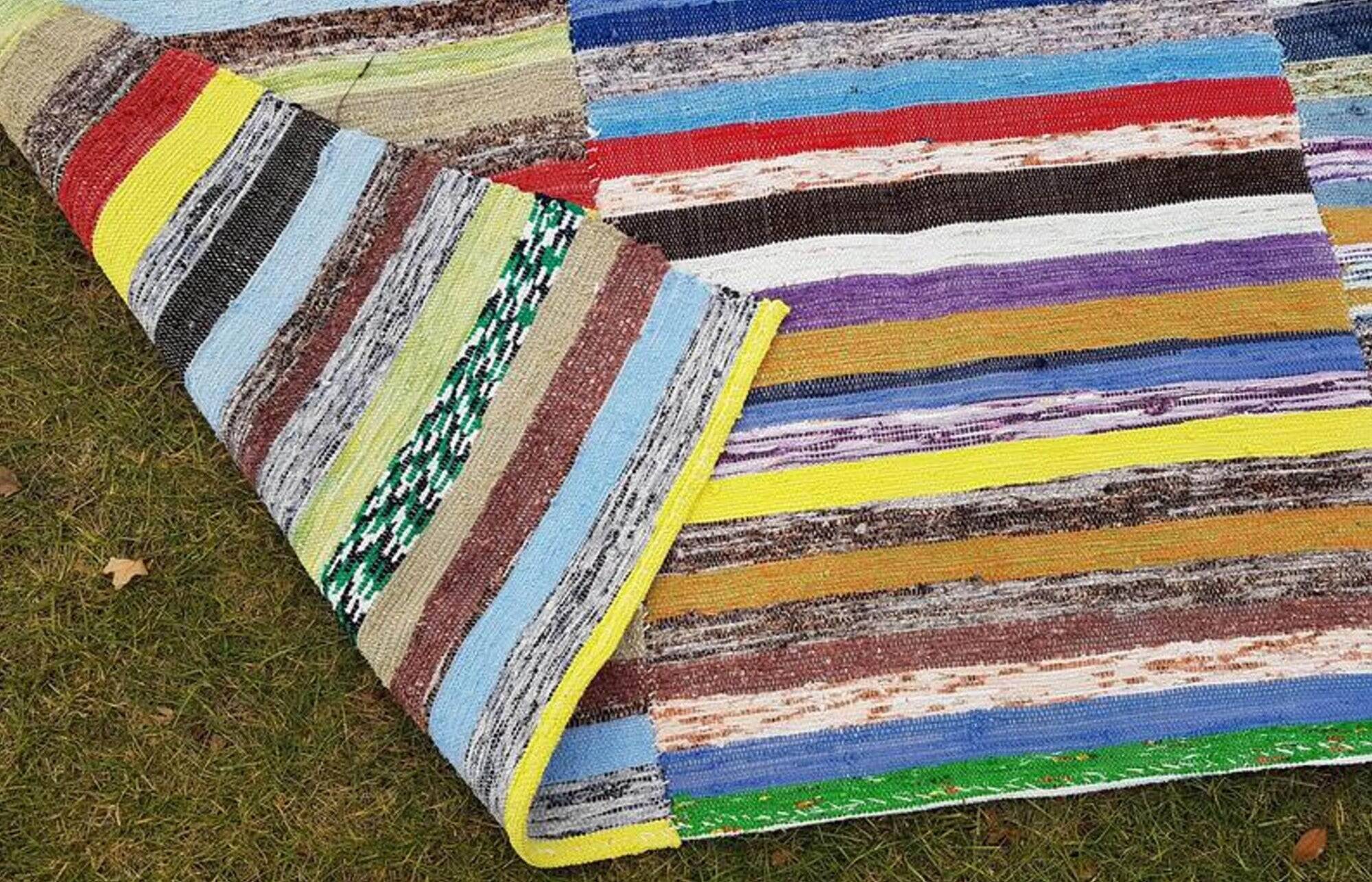 Kilim turc vintage tissé main