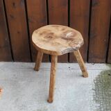 Brutalist tripod stool