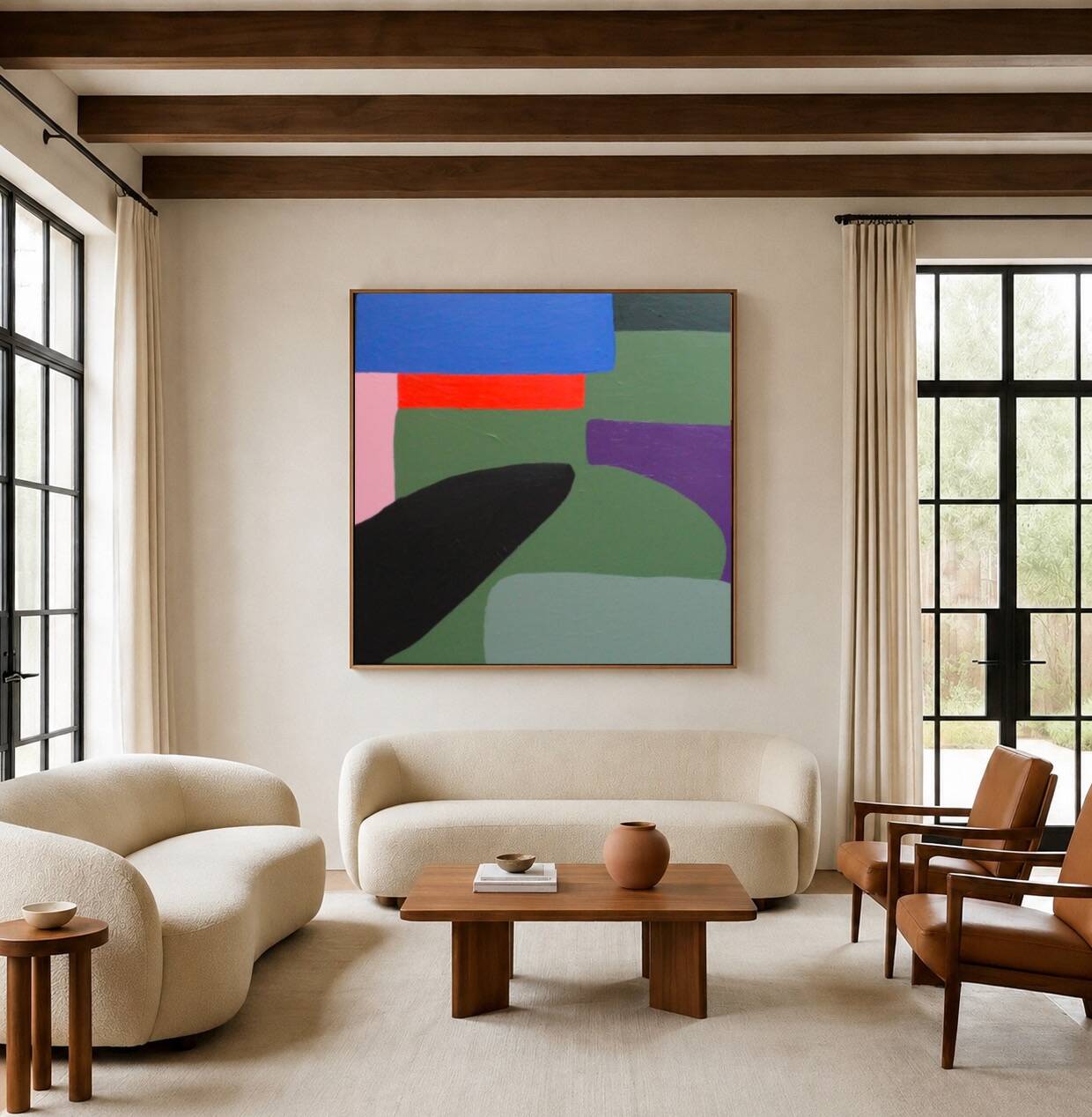 Original painting "The Last Blue Horizon"