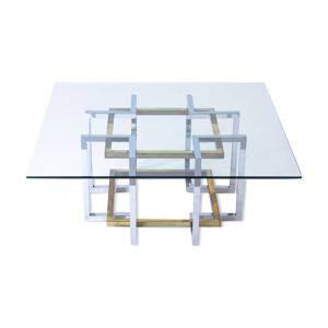 Table basse géométrique