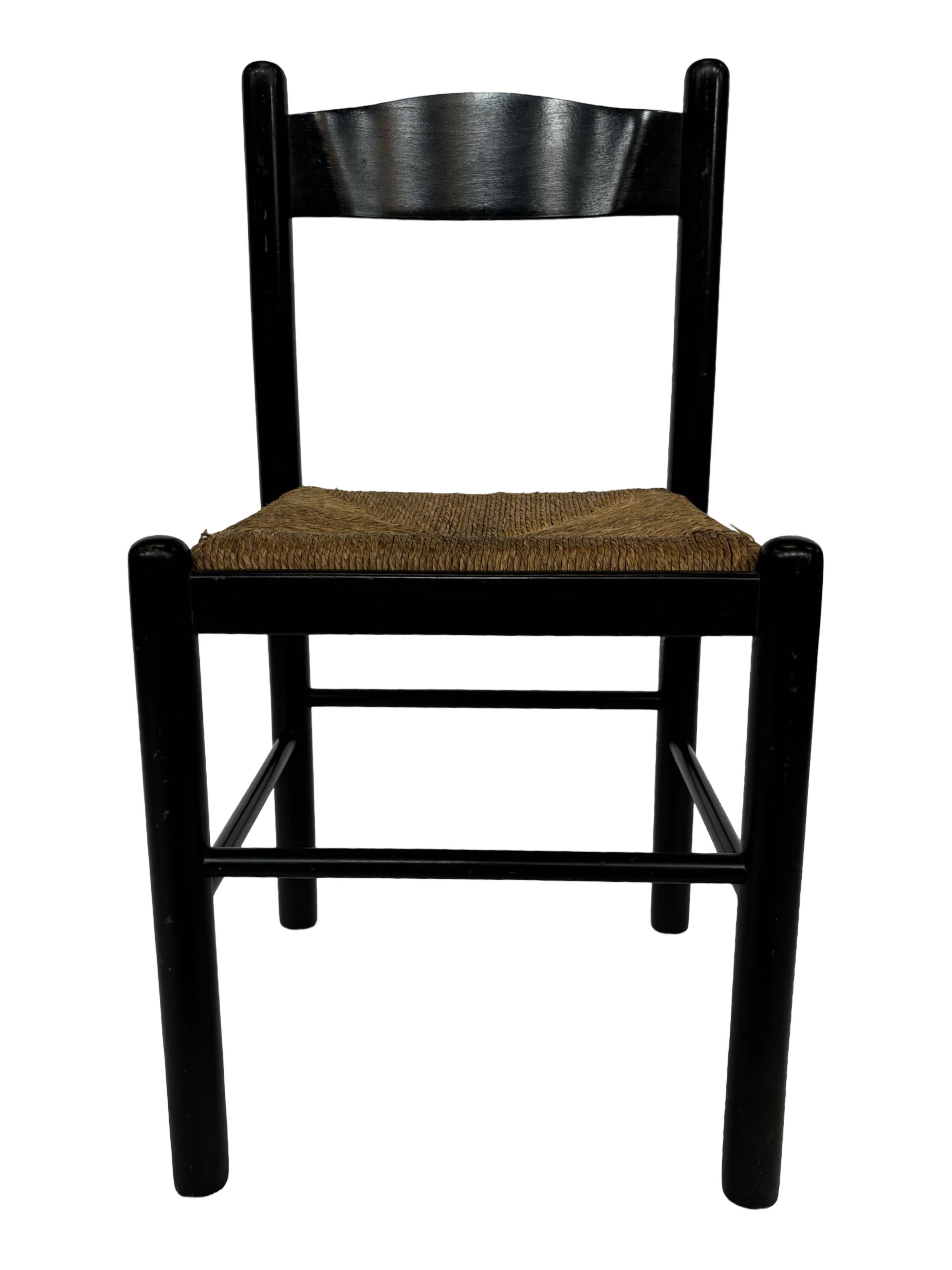 Vintage Rush dining room chair 70's minimalist design