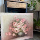 Still life with bouquet of flowers