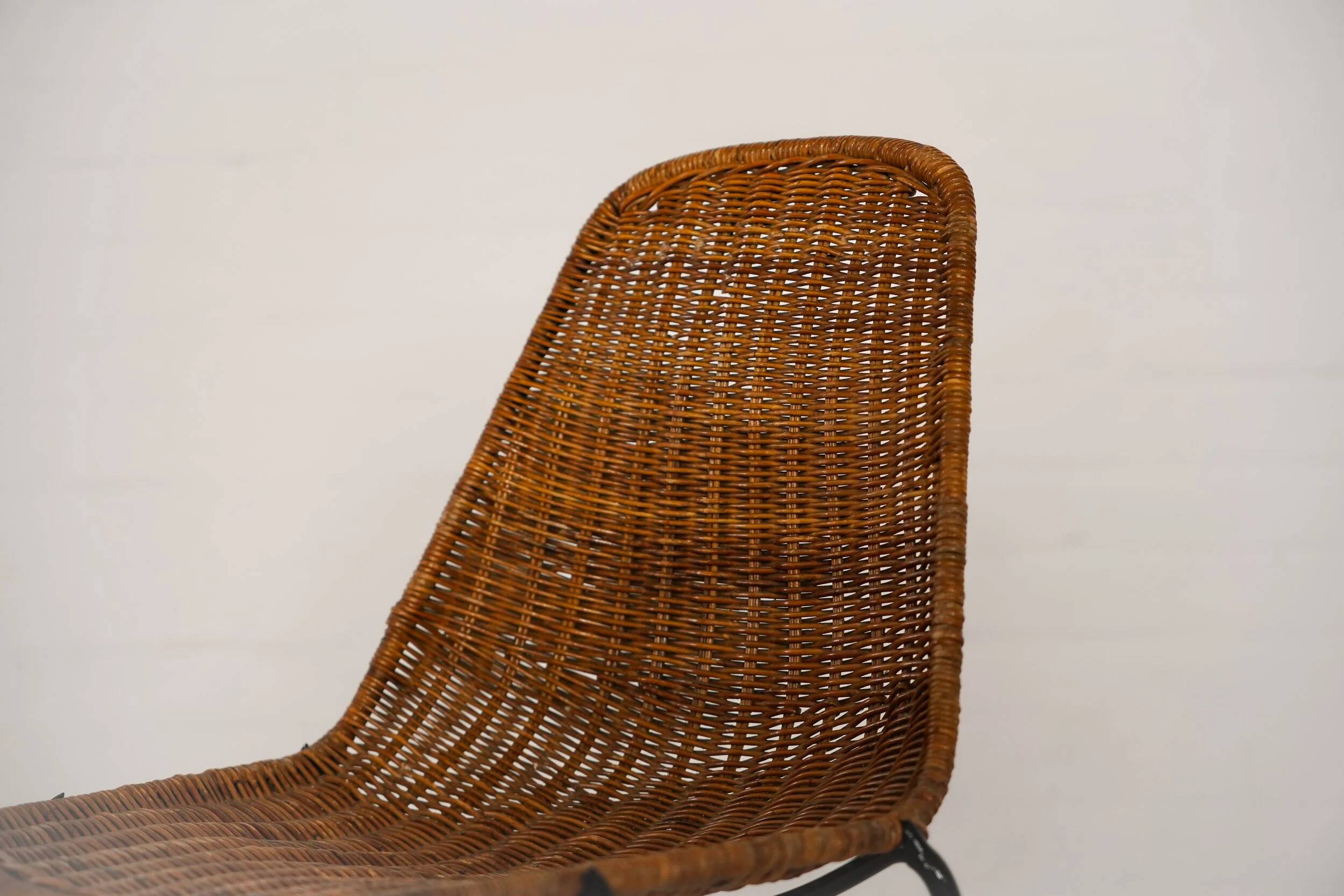 Basket Chair by Gian Franco Legler for Bonacina