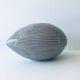 Oval contemporary vase