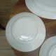 Lot 1 large oval dish and 3 bird plates Green background