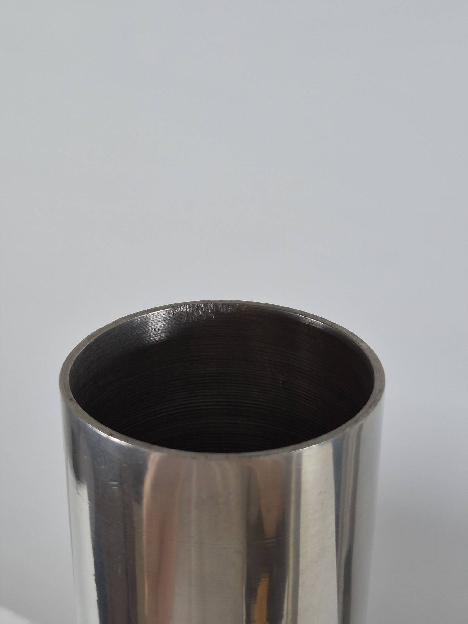 Early pewter vase by german designer Rolf Nestler 1998s