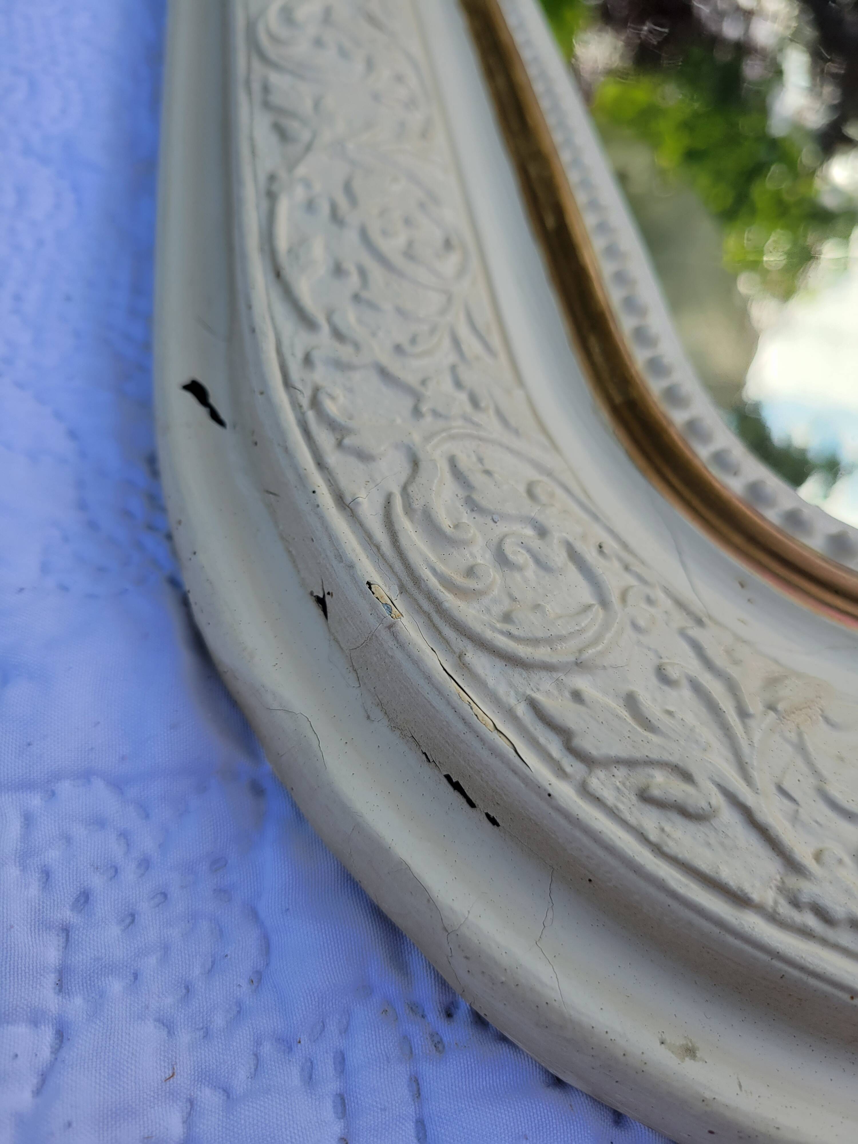 Antique Louis Philippe mercury mirror