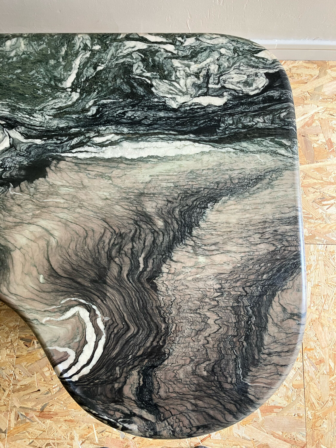 Mid-century marble coffee table, Italy, 1976