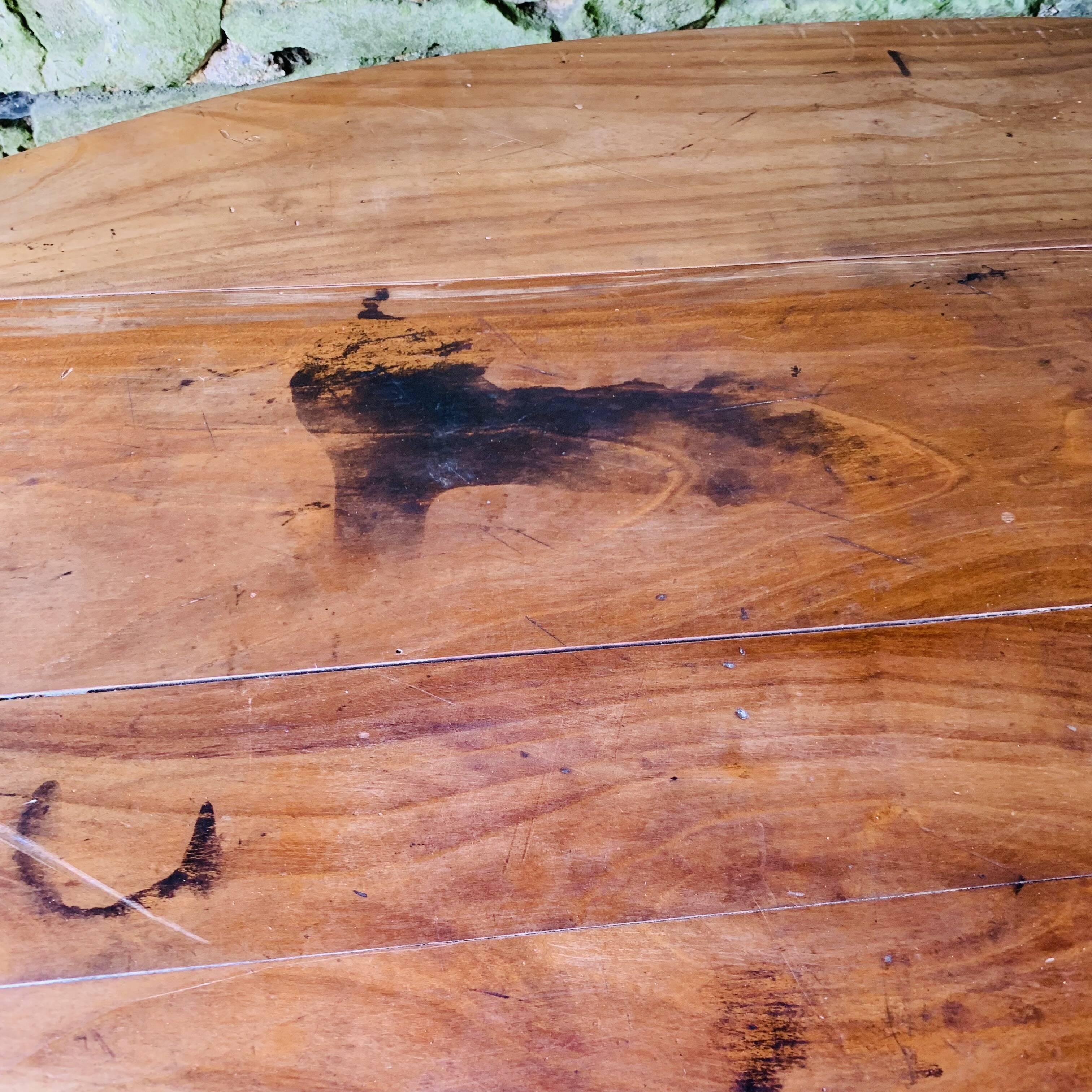 Oval farmhouse table 149cm