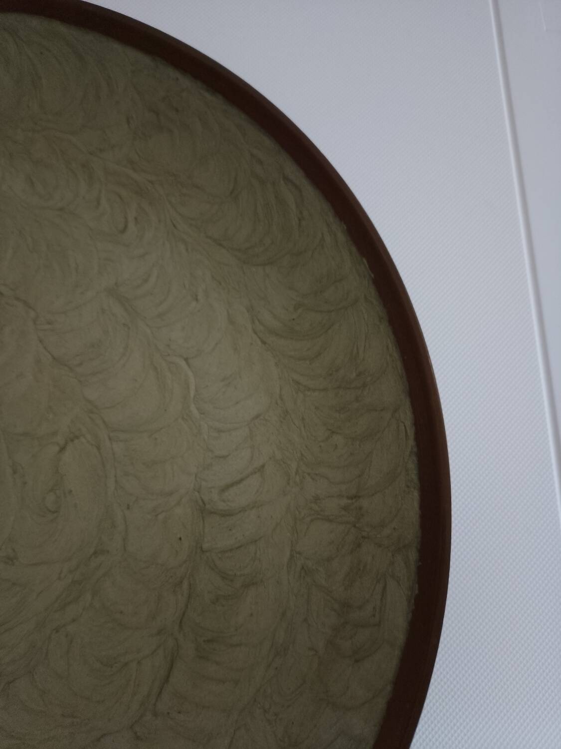 Cloisonné and brass plate