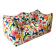 Bibambola Sofa Designed by Mario Bellini Upholstered With Colored Arty fabric