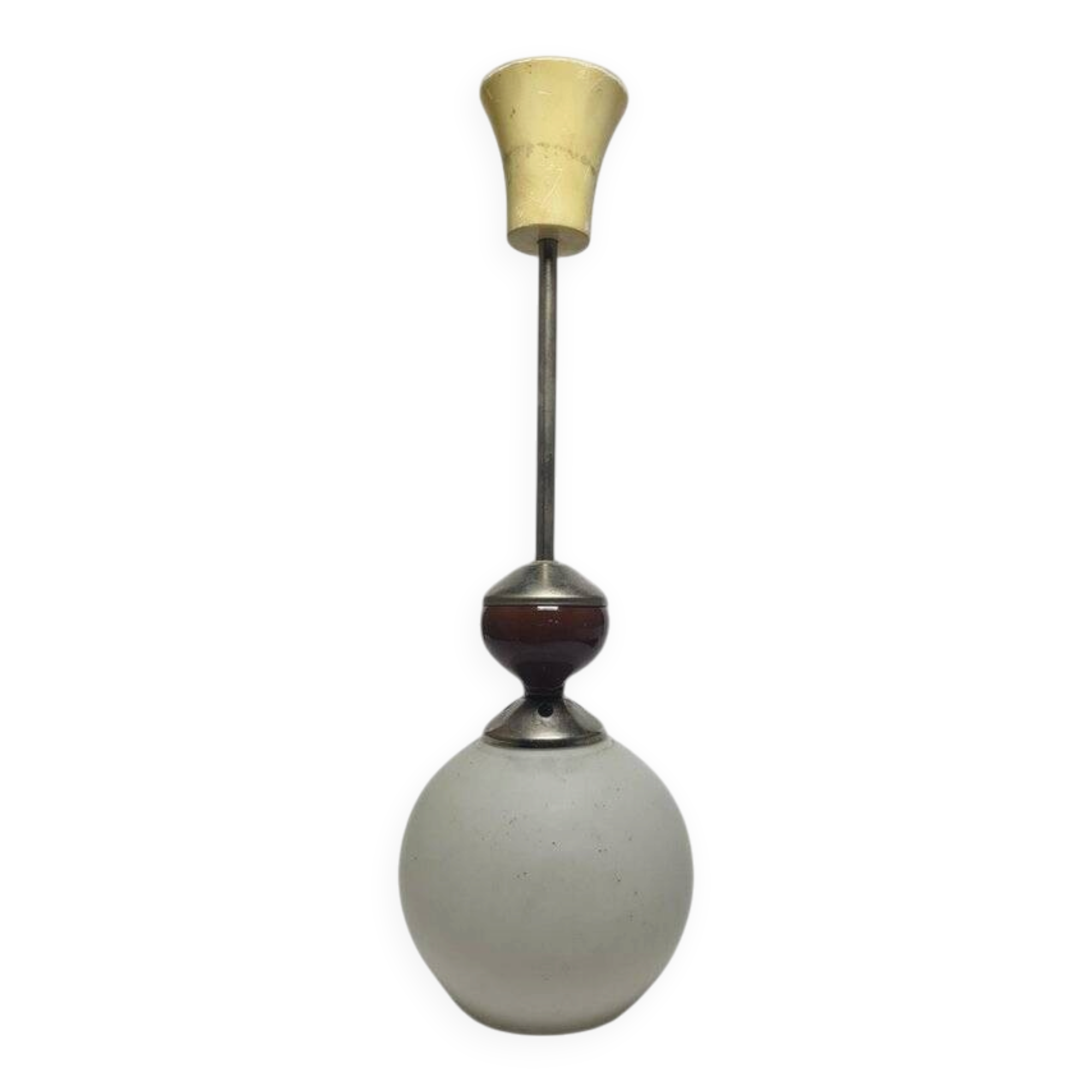 Postmodern Communist pendant lamp, Poland, 1970s