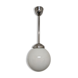 Art Deco ball suspension in opaline