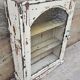 Old Burmese teak wall display case