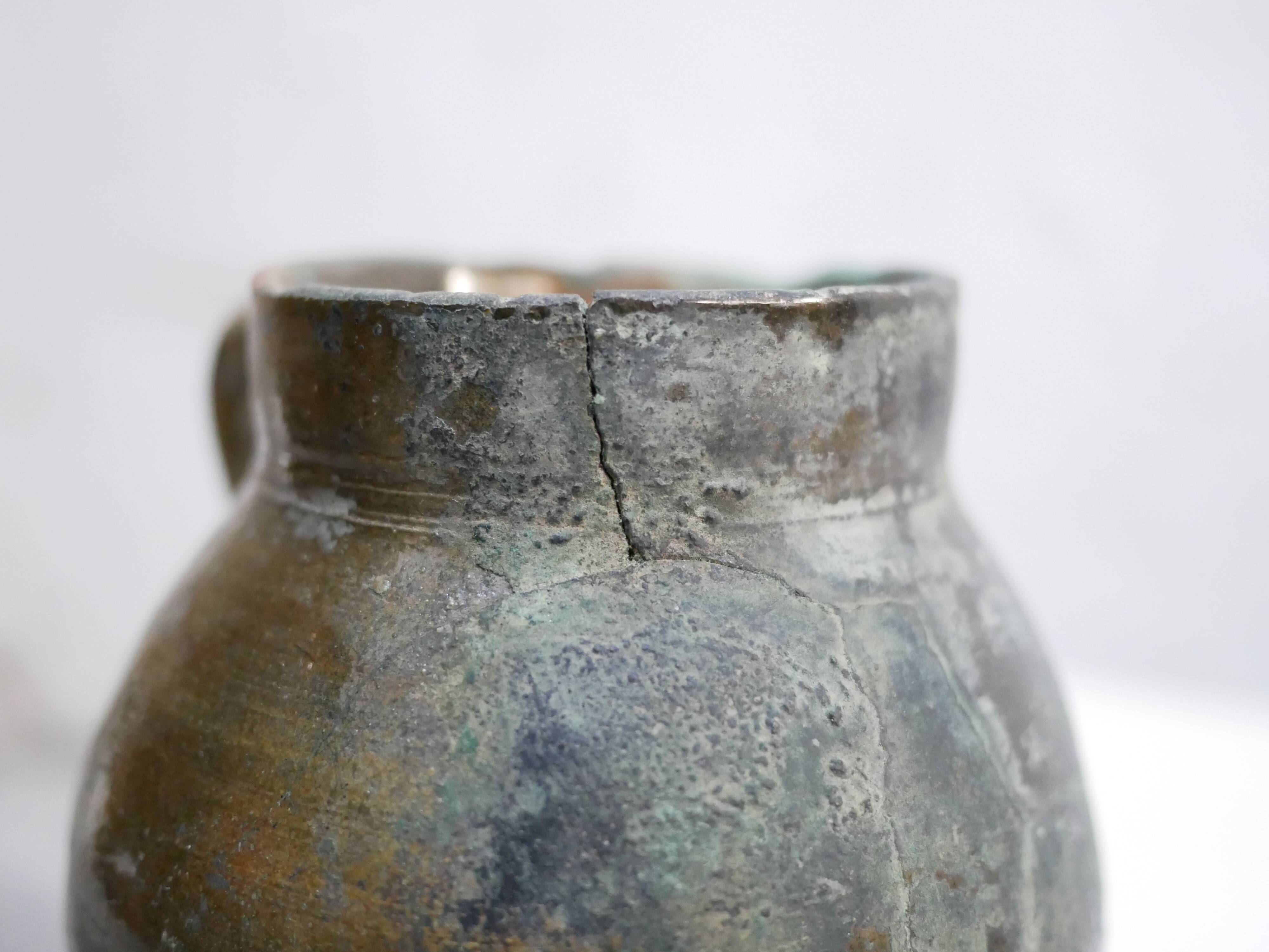 Old stoneware pot