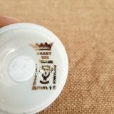 Old Berry egg cup high porcelain France vintage