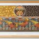 Poster “snails and birds”, after an Art Nouveau lithograph