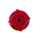 Space age red ceramic ashtray, Studio Opi, Gabbianelli Italy ca. 1970