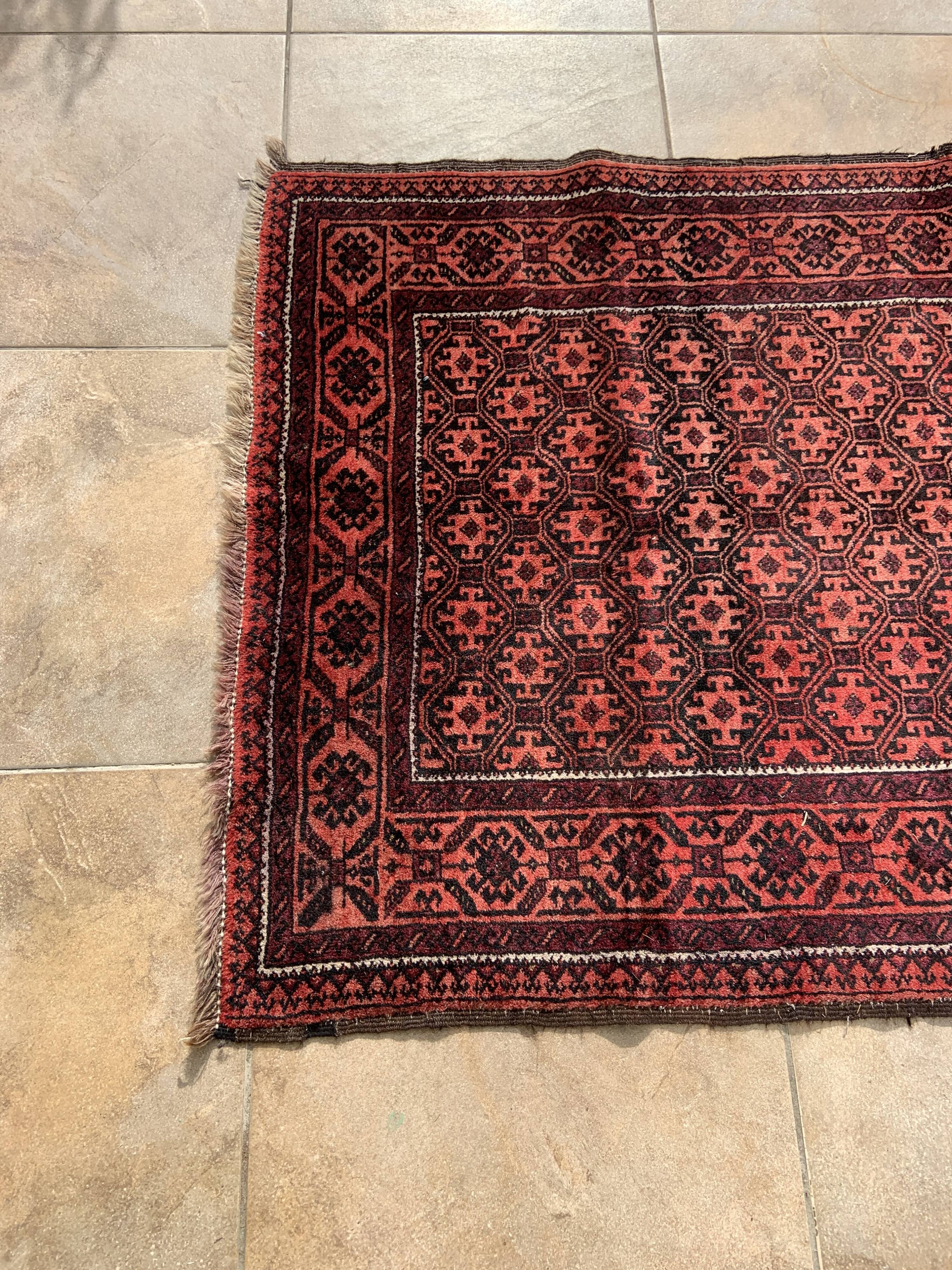 Moroccan rug, 195x110 cm