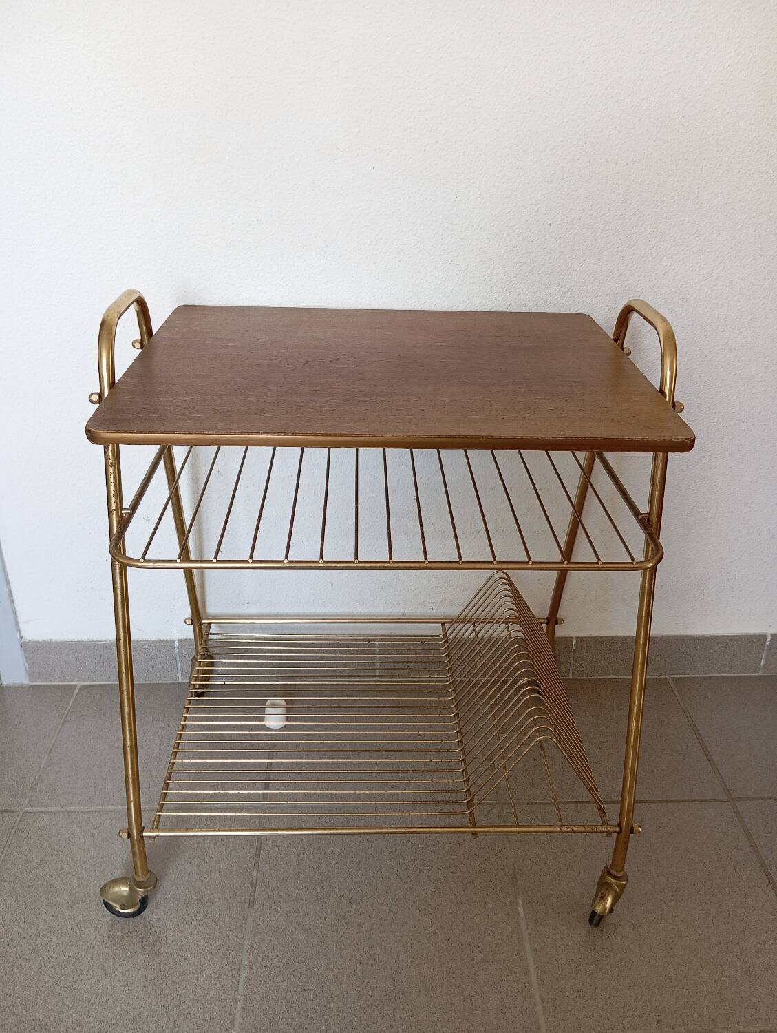 Desserte/range vinyles vintage
