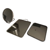 Set of 3 barber mirrors