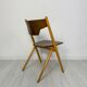 1/21 1950s vintage Hiller stackable plywood chairs from Germany in the style of Egon Eiermann