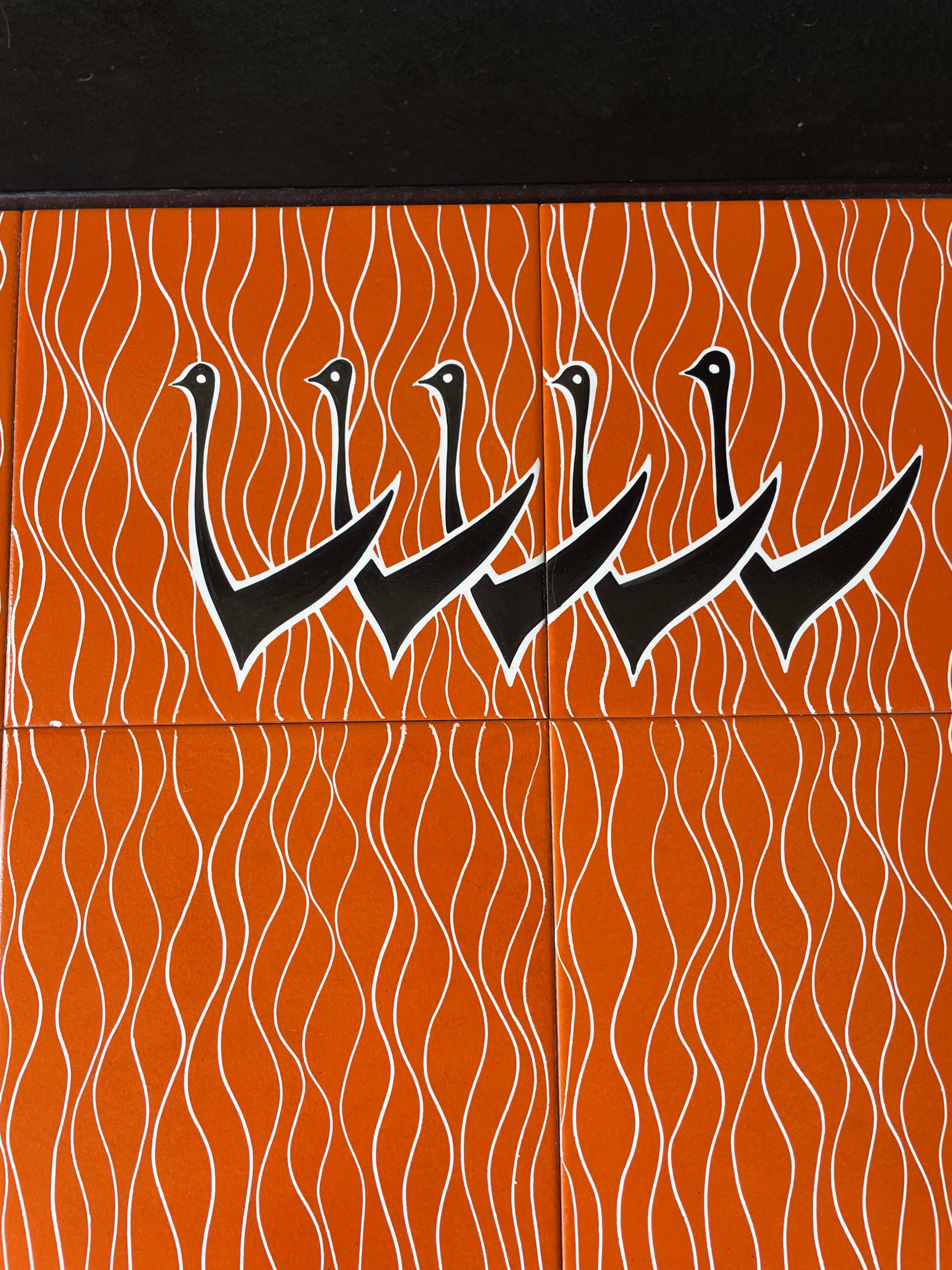 Ceramic tile coffee table