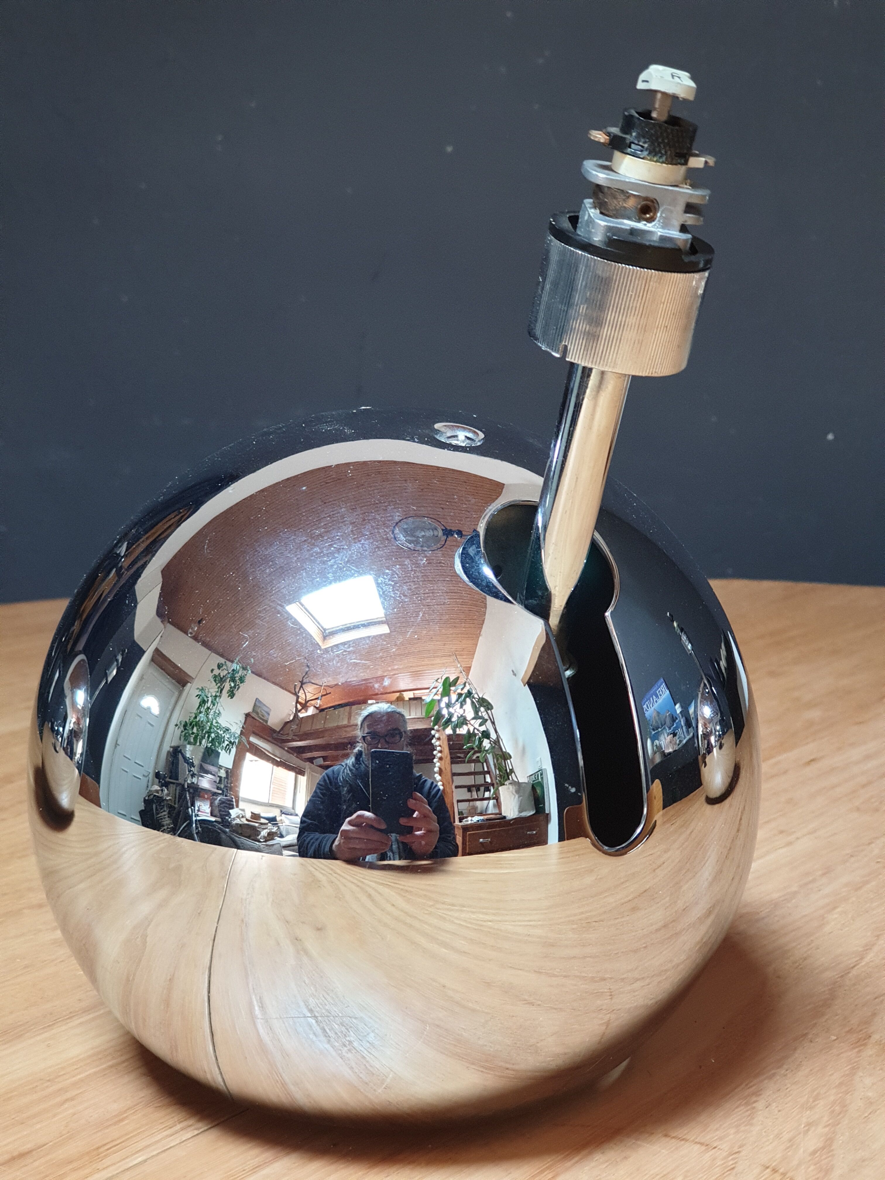 Vintage chrome spots