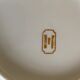 Set of 6 desert plates Porcelain from Limoges