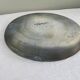 Large enamelled stoneware dish signed Tournay