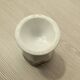 Coquetier and its Limoges Art Deco earthenware tray