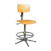 Workshop chair desk bao rotating and adjustable 70s