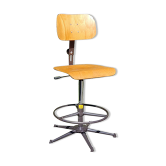 Workshop chair desk bao rotating and adjustable 70s