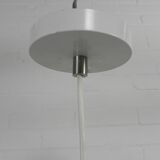 Vintage pendant lamp with glass shade with bubble pattern, 1960s