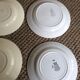 Set of 6 vintage dessert plates
