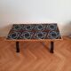Table basse vallauris années 60