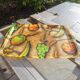 Fiberglass tray 1970