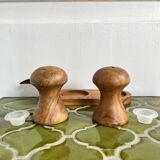 Mushroom salt and pepper shakers