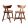 Chaises en bois organiques vintage