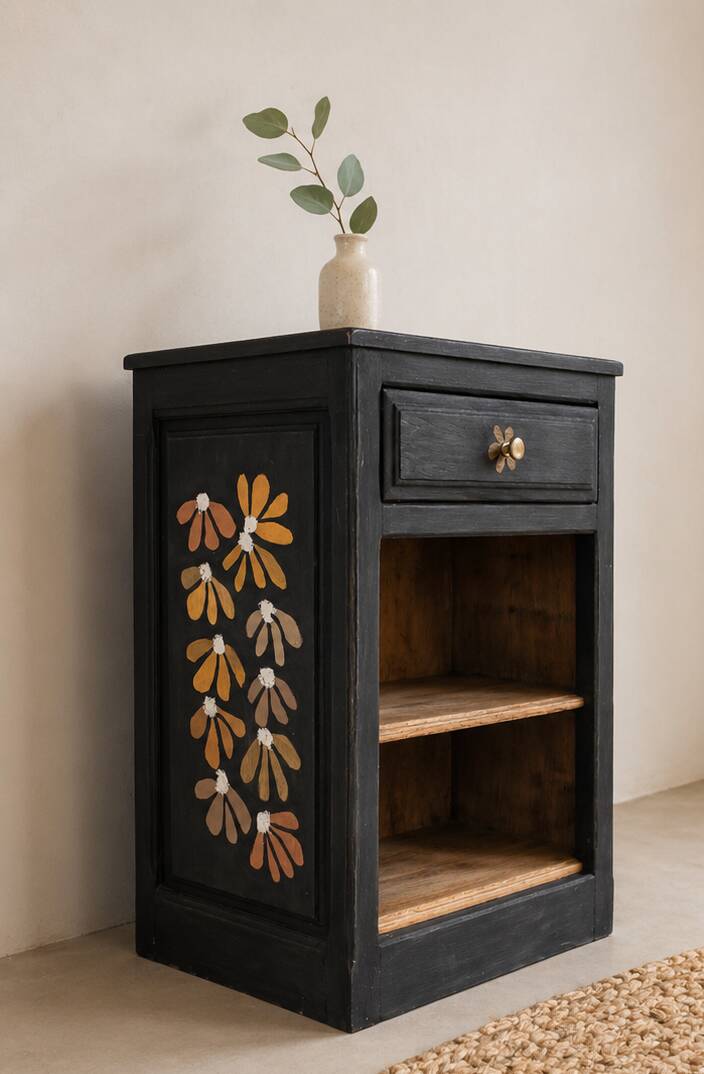 Low bookshelf furniture
