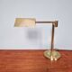 Articulated brass desk lamp, Boulanger (Belgium), 1970-80