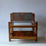 ceramic and glass coffee table