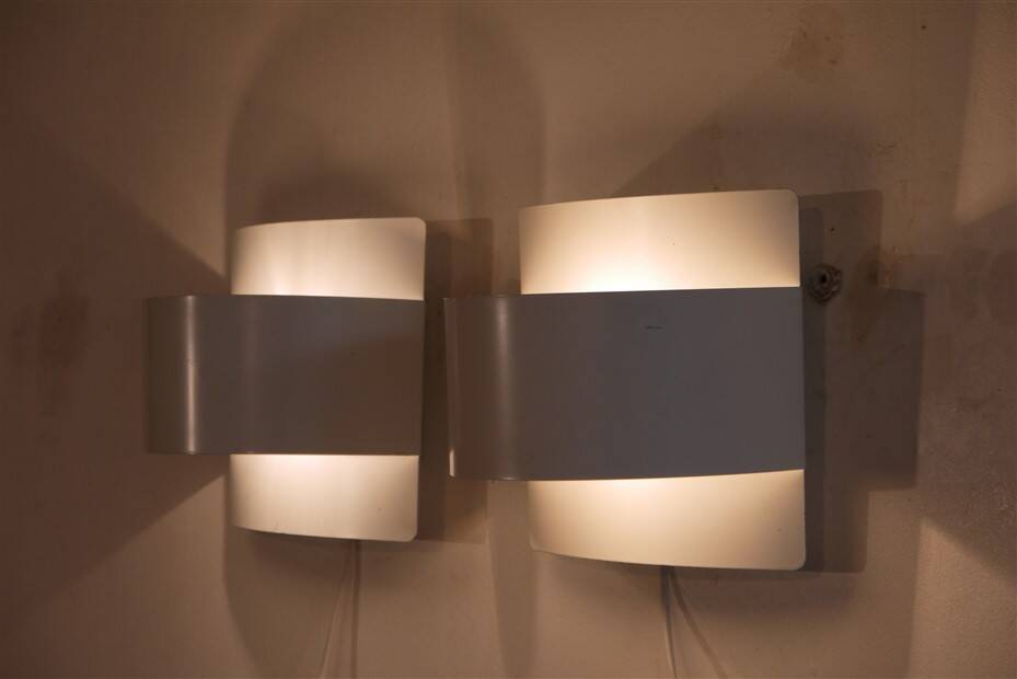 Paire d'appliques scandinave de Peter Celsing 1970