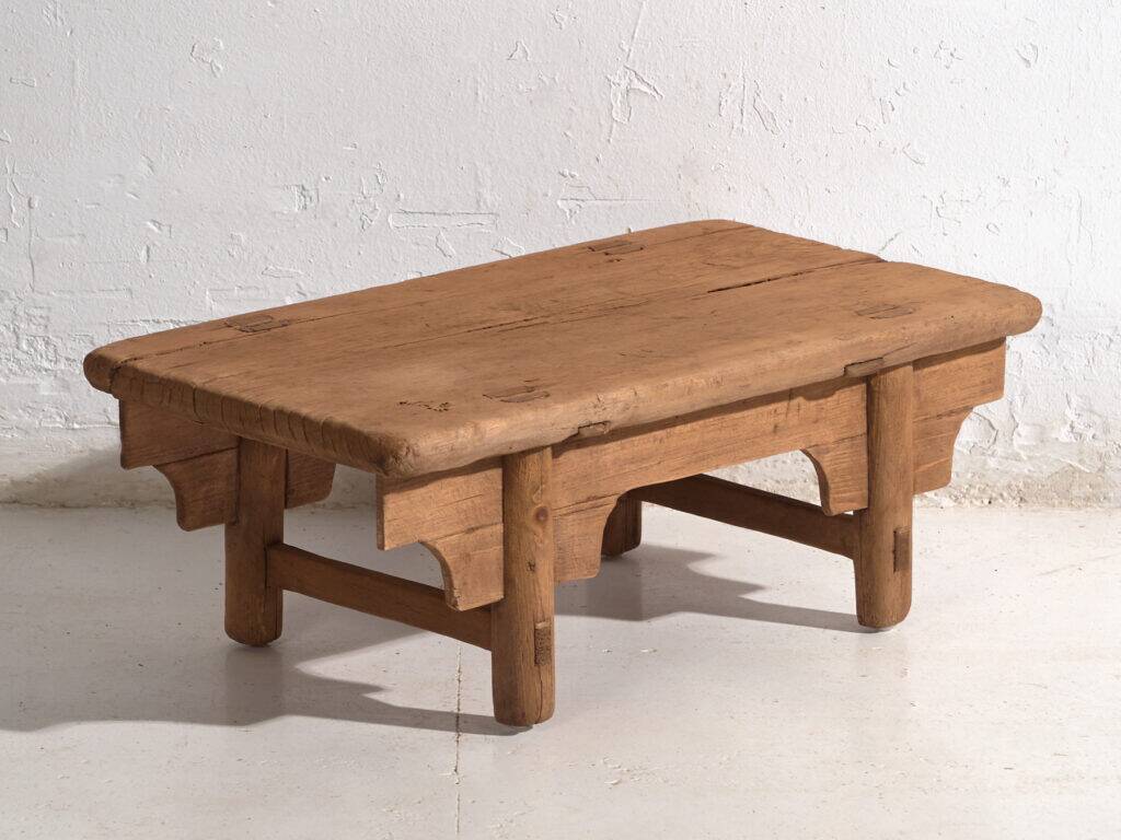 Antique pine coffee table – China, circa 1930