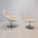 Big Globe Armchair with Ottoman by Pierre Paulin for Artifort, 1960s