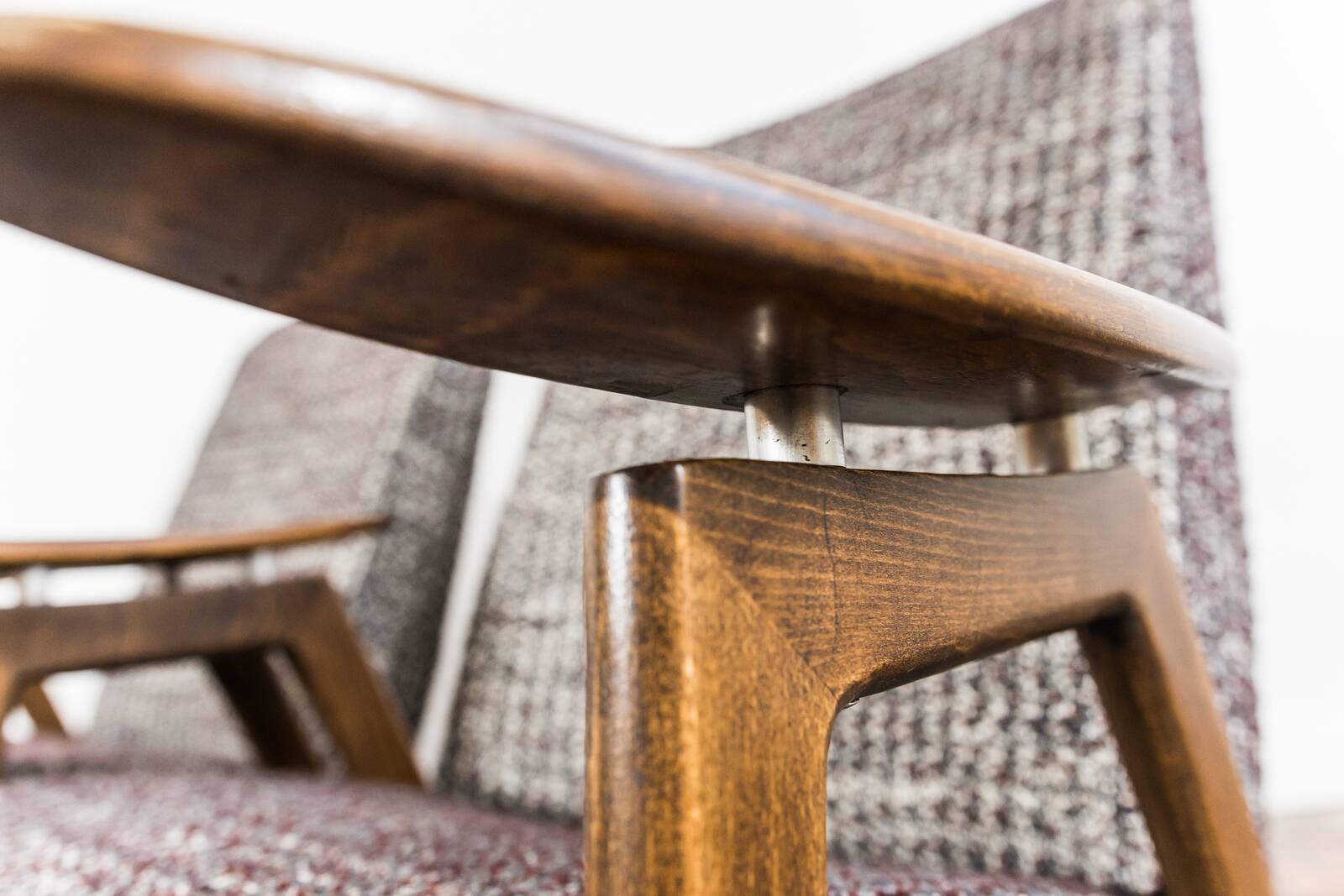 Pair of armchairs by Jaroslav Šmídek, TON, Czechoslovakia, 1960s