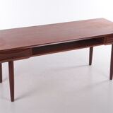 Danish modernist teak coffee table from Dyrlund, 1960s