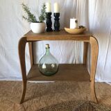 Old rectangular pedestal table