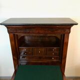 Secretary in vintage mahogany Louis Philippe